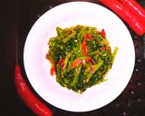 Foto langkah ke 4 dari resep Cah Kangkung ala Restoran.