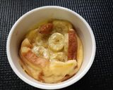 A picture of step 3 of Banana Bread Pudding.