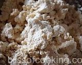 A picture of step 4 of Bedmi puri (spiced whole wheat Indian puffed bread).