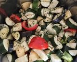 Une image de l'étape 3 de Légumes au four touche de feta.