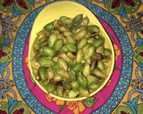 A picture of step 3 of Green chickpeas ( Holley.