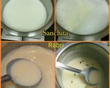 A picture of step 3 of Indrani Cup /Kesariya Fruit Rabri.