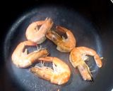 รูปขั้นตอนการทำที่ 2 ของ สลัดกุ้งย่าง
