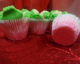 Foto langkah ke 6 dari resep Bolu Kukus Semangka Mekar Sprite.