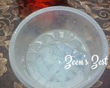 A picture of step 1 of Mogu Mogu Rooh Afza Drink.