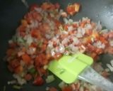 A picture of step 4 of Apricots stuffing.