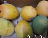 A picture of step 2 of Alphonso Mango Bango with Nata de Coco.