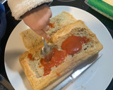 Foto del paso 1 de la receta: Pan relleno de taquitos de jamón y quesos