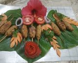 চিকেন কাঠি কাবাব। Chicken Stick Kabab রেসিপির ধাপ 3 ছবি