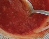 A picture of step 2 of Small piza #valentinedish.