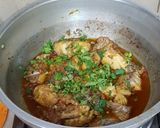 A picture of step 8 of Masala fry fish curry.