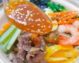 Hình bước làm 7 của món Cơm Trộn