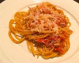 Foto del paso 7 de la receta: Spaghetti all'Amatriciana (con Panceta)
