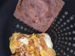 Bữa sáng với sandwich cuộn (eat clean) bước làm 2 hình