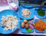 Foto langkah ke 1 dari resep Nugget Ampas kedelai.