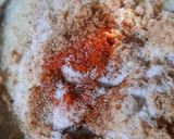 A picture of step 2 of Tawa Veg Tikki Burger.