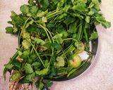 A picture of step 2 of Chatpati Awla Chutney 💚.