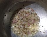 A picture of step 2 of Drumstick Daal.