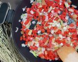 A picture of step 3 of Pasta Recipe! Quick, easy & incredibly delicious.