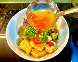 Hình bước làm 4 của món Bún ốc bò