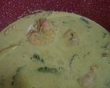 Gambar langkah 4 resipi Masak Lemak Udang dan Peria Katak.