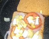 A picture of step 5 of Pudla Sandwich.