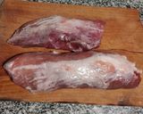 Foto del paso 1 de la receta: Pecetito de cerdo muy jugoso con papas picantes y salsa agridulce