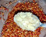 A picture of step 2 of Patakha Chicken.