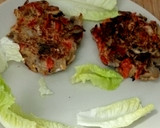 Foto del paso 7 de la receta: 🫓Tortitas de berenjenas 🍆y pimientos en conserva🥫