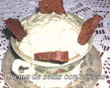 Foto del paso 5 de la receta: Crema de setas con nueces