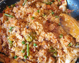 Foto del paso 4 de la receta: Arroz 'apaellado' de pulpo y chopitos