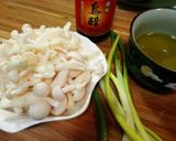 減醣料理百塔醬-香蔥油醋醬拌雪白菇的食譜步驟1照片