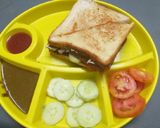 क्रिस्पी वेजिटेबल सैंडविच (crispy vegetable sandwich recipe in Hindi) रेसिपी चरण 6 फोटो