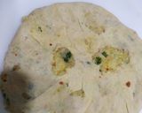 A picture of step 6 of Left over potato stuffe paratha.