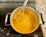 Foto del paso 4 de la receta: Tarta de queso cremosa con turrón de jijona