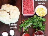 Nada que envidiar: Pastel de coliflor bajo en carbohidratos