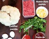 Foto del paso 1 de la receta: Nada que envidiar: Pastel de coliflor bajo en carbohidratos