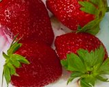 A picture of step 1 of Strawberry Cake in Air Fryer.