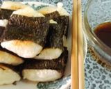 รูปขั้นตอนการทำที่ 5 ของ โมจิย่างสาหร่าย