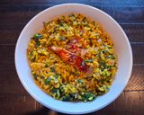 A picture of step 4 of Methi Moong Dal Sabzi.