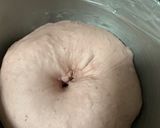 A picture of step 3 of Purple Sweet Potatoes Bread with butter&milk filling.