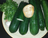 Foto del paso 1 de la receta: Zaalok (ensalada de calabacín)
