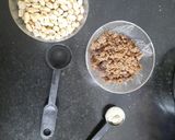 A picture of step 2 of Jaggery coated peanut.