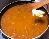 A picture of step 6 of Dal makhni.