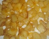 Foto del paso 2 de la receta: Risotto de pera caramelizada y nueces con salsa de trufa