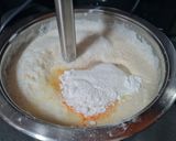 A picture of step 2 of Apple Custard.