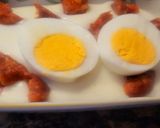 Foto del paso 3 de la receta: Huevos con chorizo picante en salsa bechamel