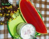 Hình bước làm 5 của món 🥂🍉 Thạch dưa hấu - Thạch hoa quả🍉 🥂