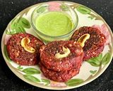 A picture of step 3 of Heathy Beetroot, Moong sprouts & Sweet Potato 🍠 Cutlets.