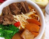 A picture of step 3 of Taiwanese Braised Beef Noodle Soup.